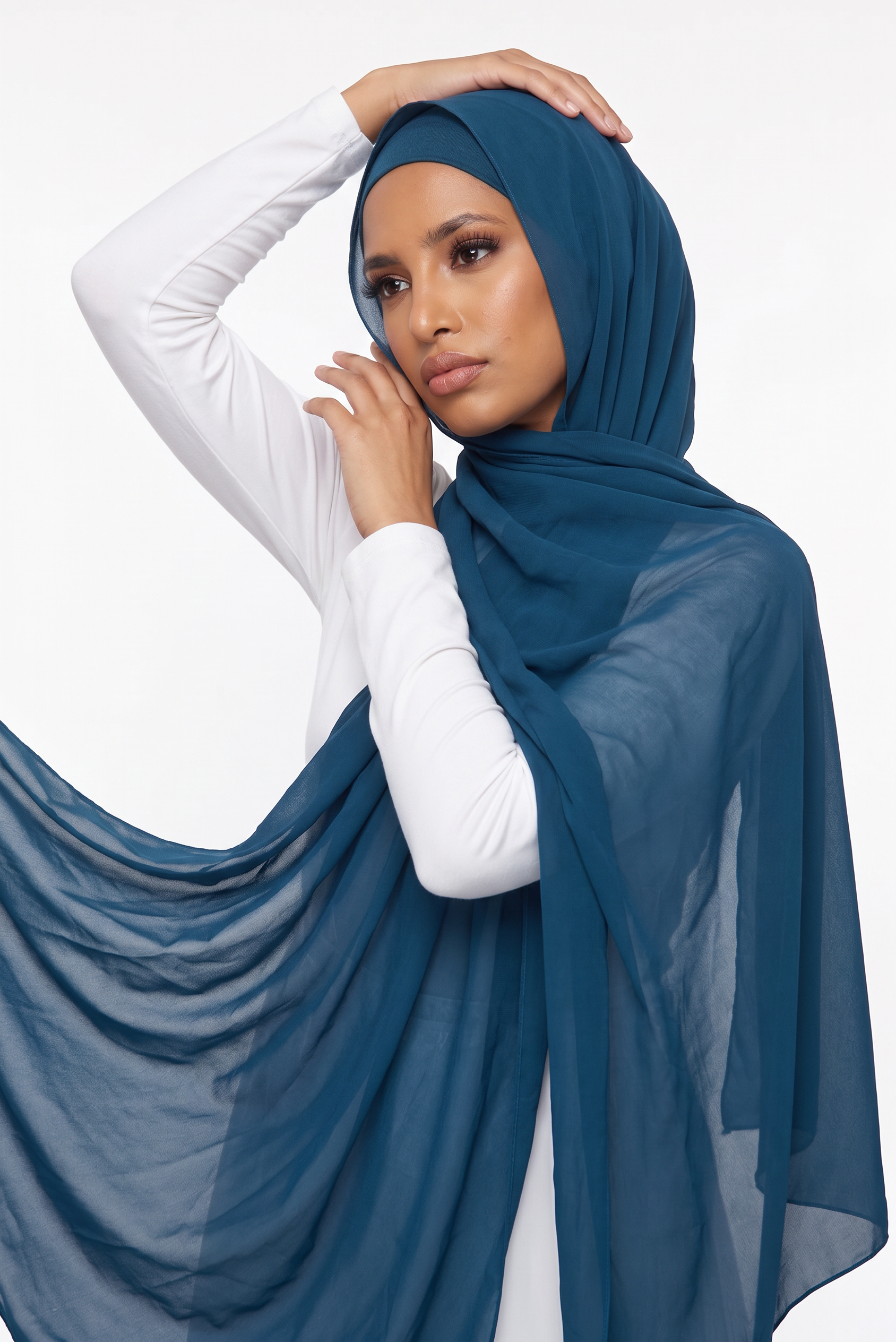 Atlantic Veil Chiffon Hijab