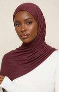Vintage Merlot Modal Hijab