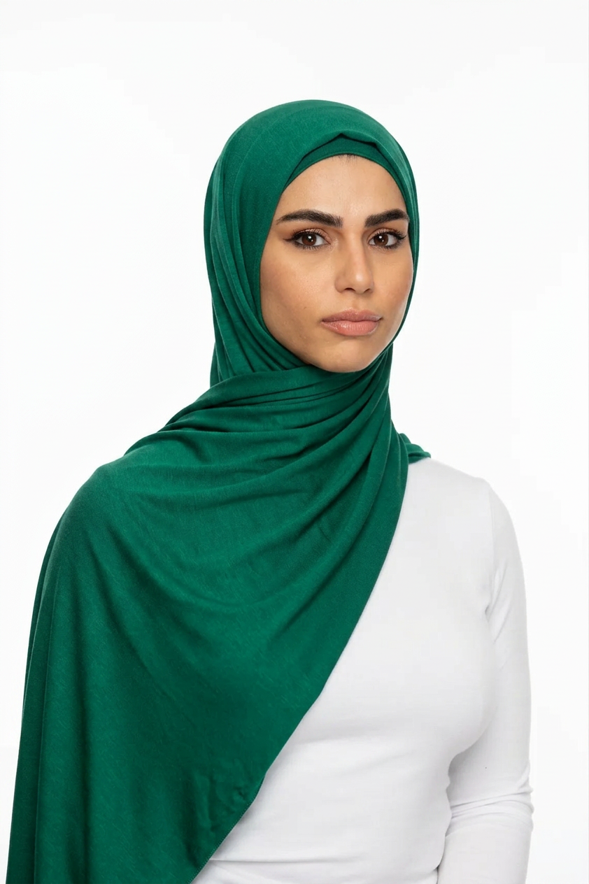 Emerald Régime Jersey Hijab