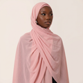 Ballet Rose Chiffon Hijab
