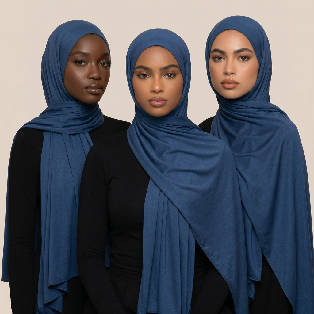 Slate Indigo Modal Hijab