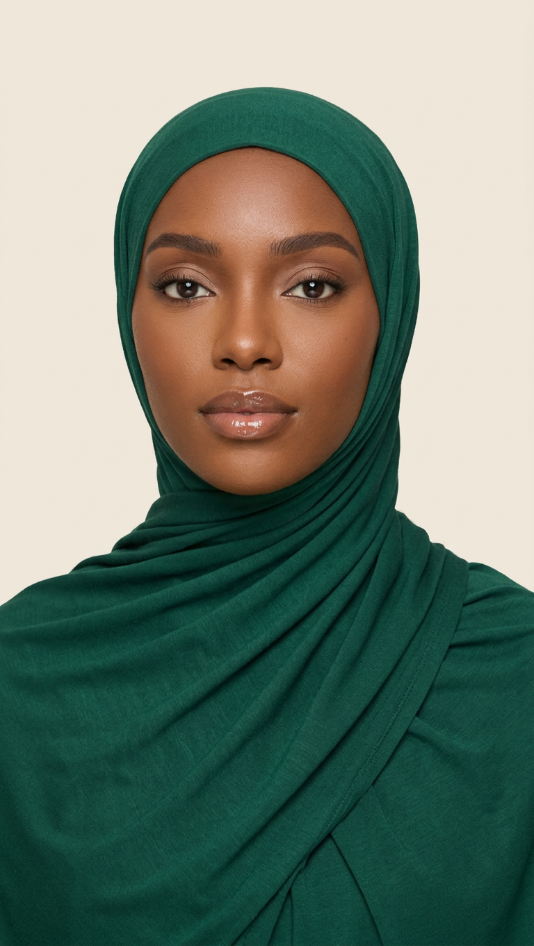 Royal Evergreen Modal Hijab