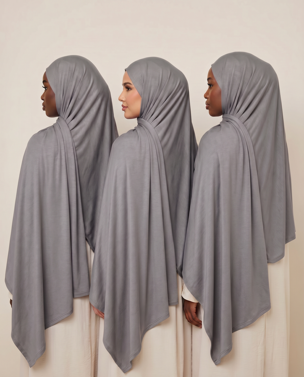 Stone Mist Modal Hijab