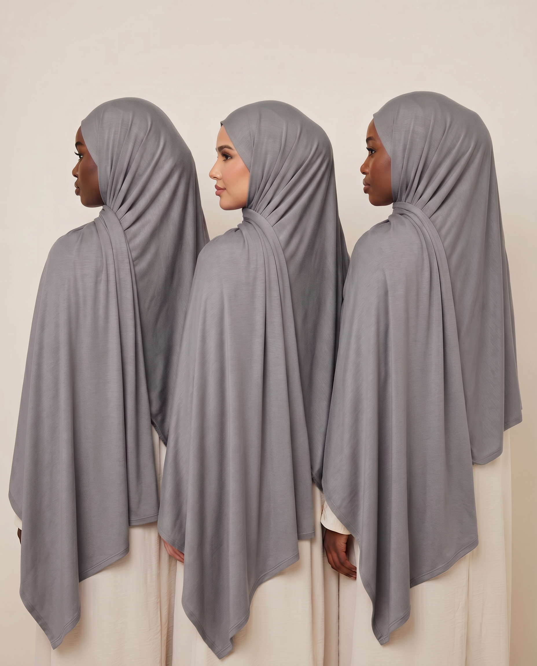 Stone Mist Modal Hijab