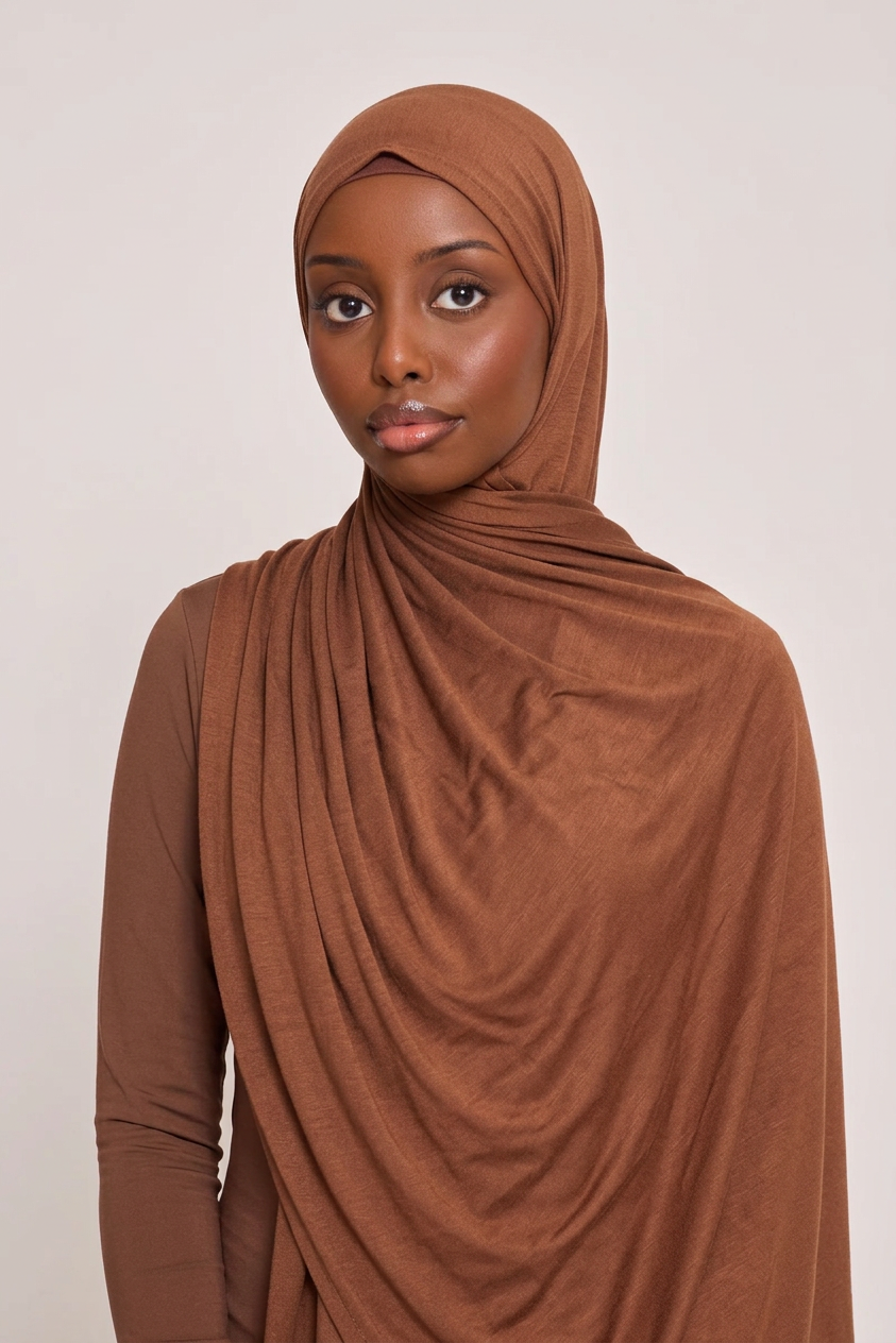 Amber Clay Jersey Hijab
