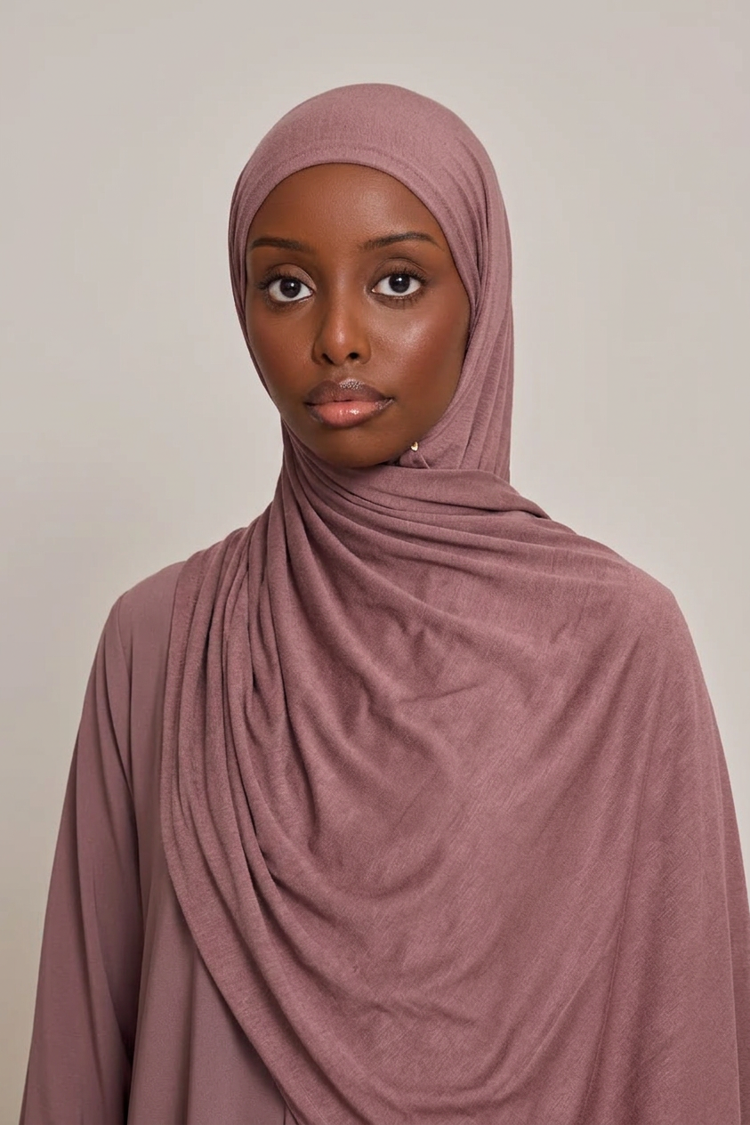 Mauve Cachet Jersey Hijab