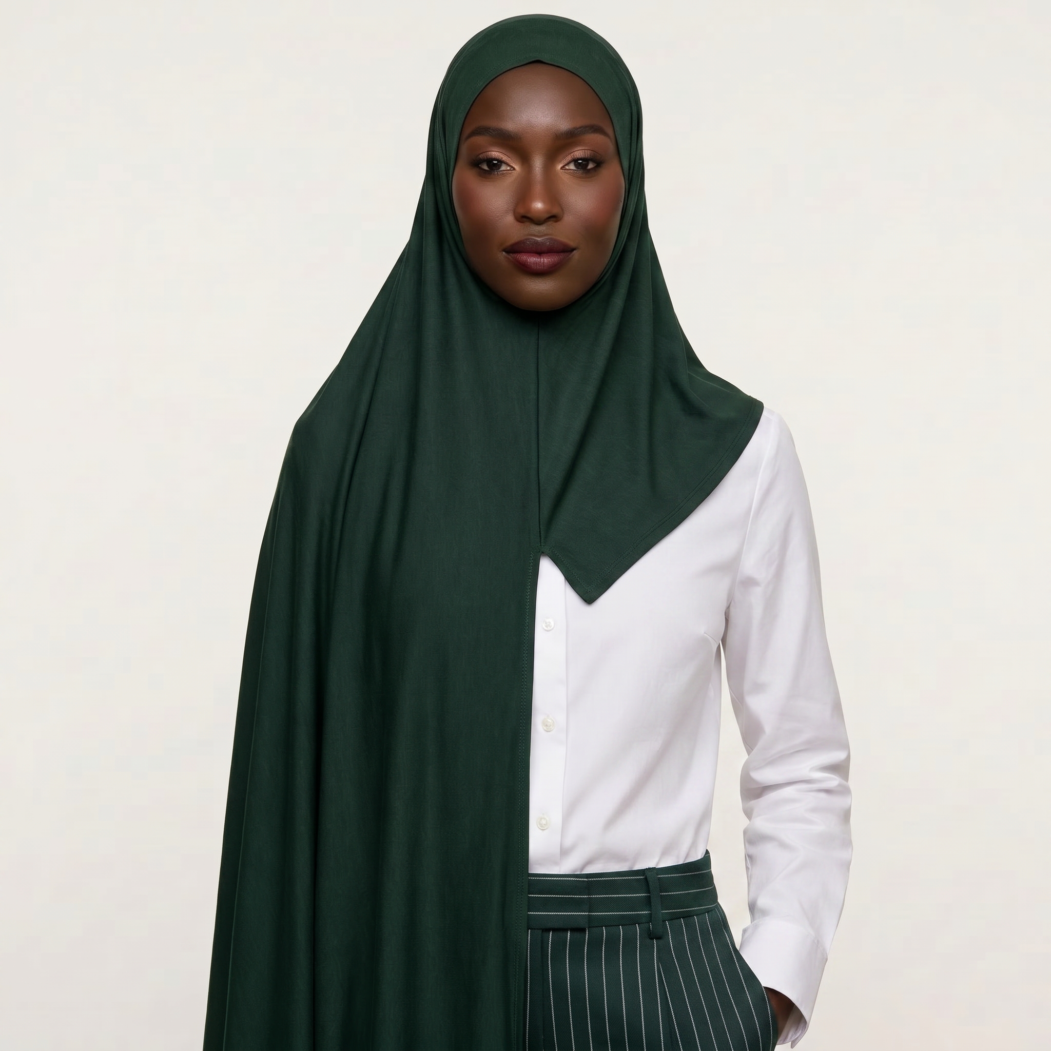 Emerald Grove Instant Hijab