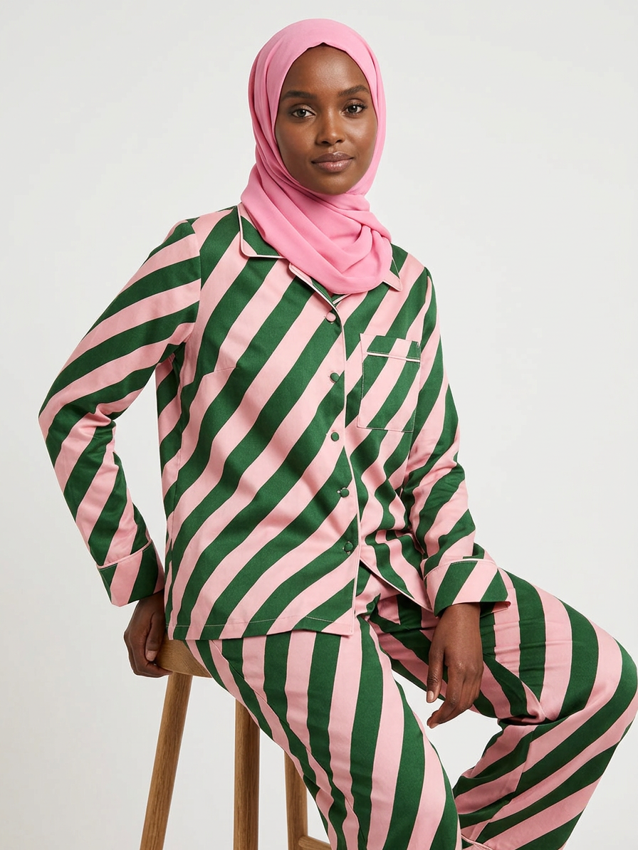 Willow Stripe Lounge Set