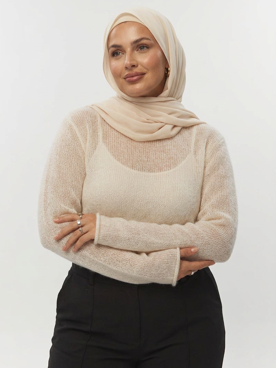 Ivory Whisper Sweater