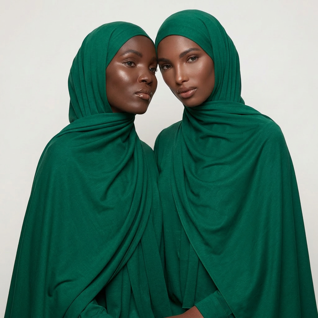 Emerald Régime Jersey Hijab