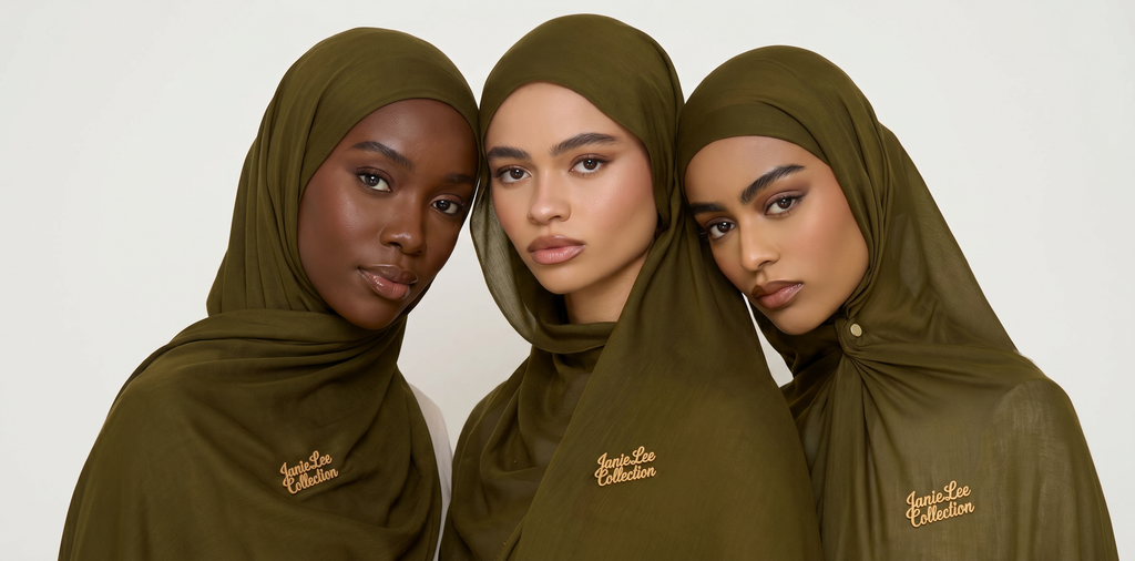 Olive Noir Modal Hijab