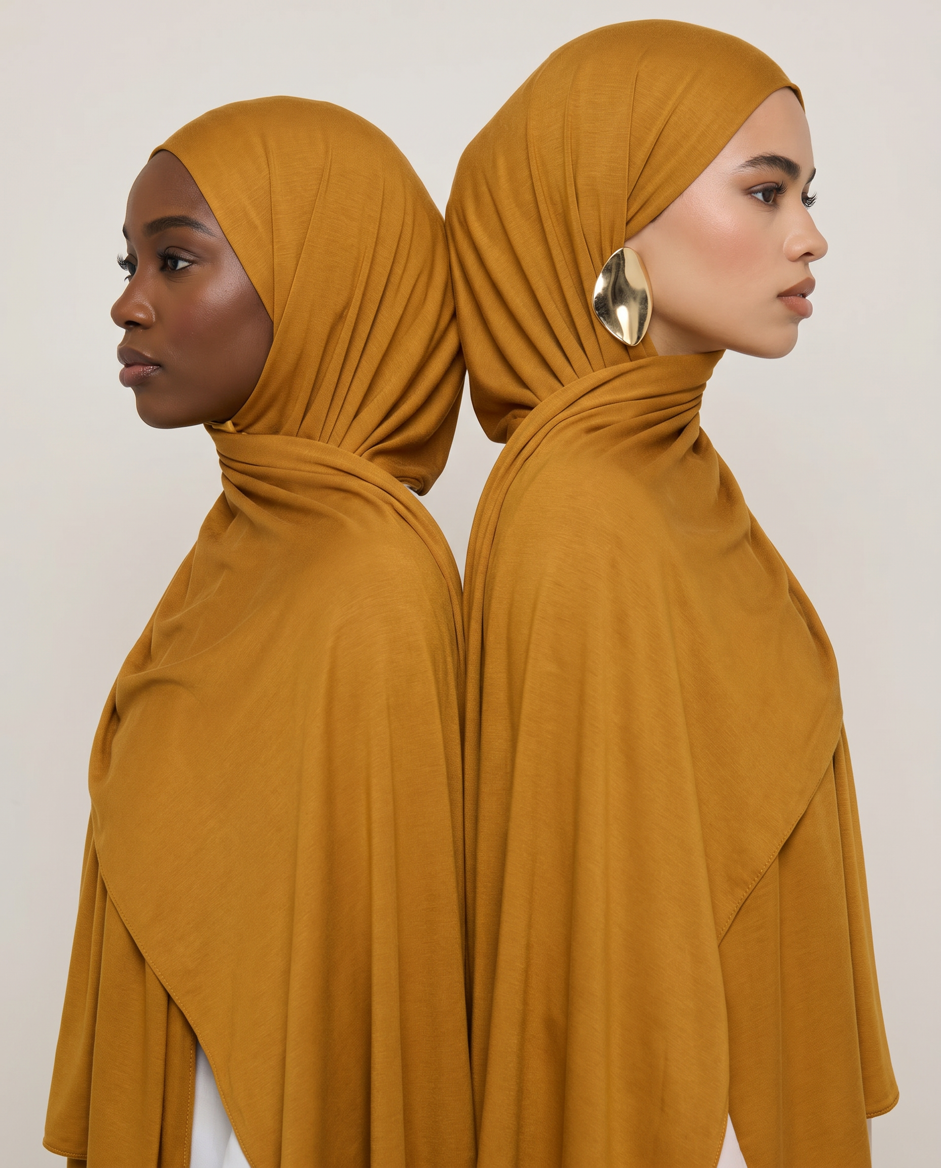 Golden Ochre Modal Hijab