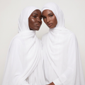 Blanc Luxe Chiffon Hijab