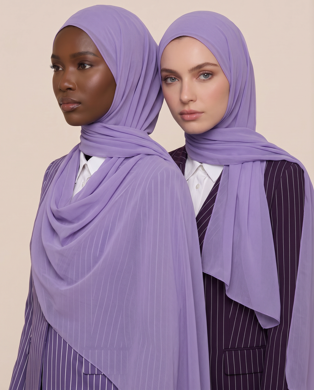 Wisteria Luxe Chiffon Hijab