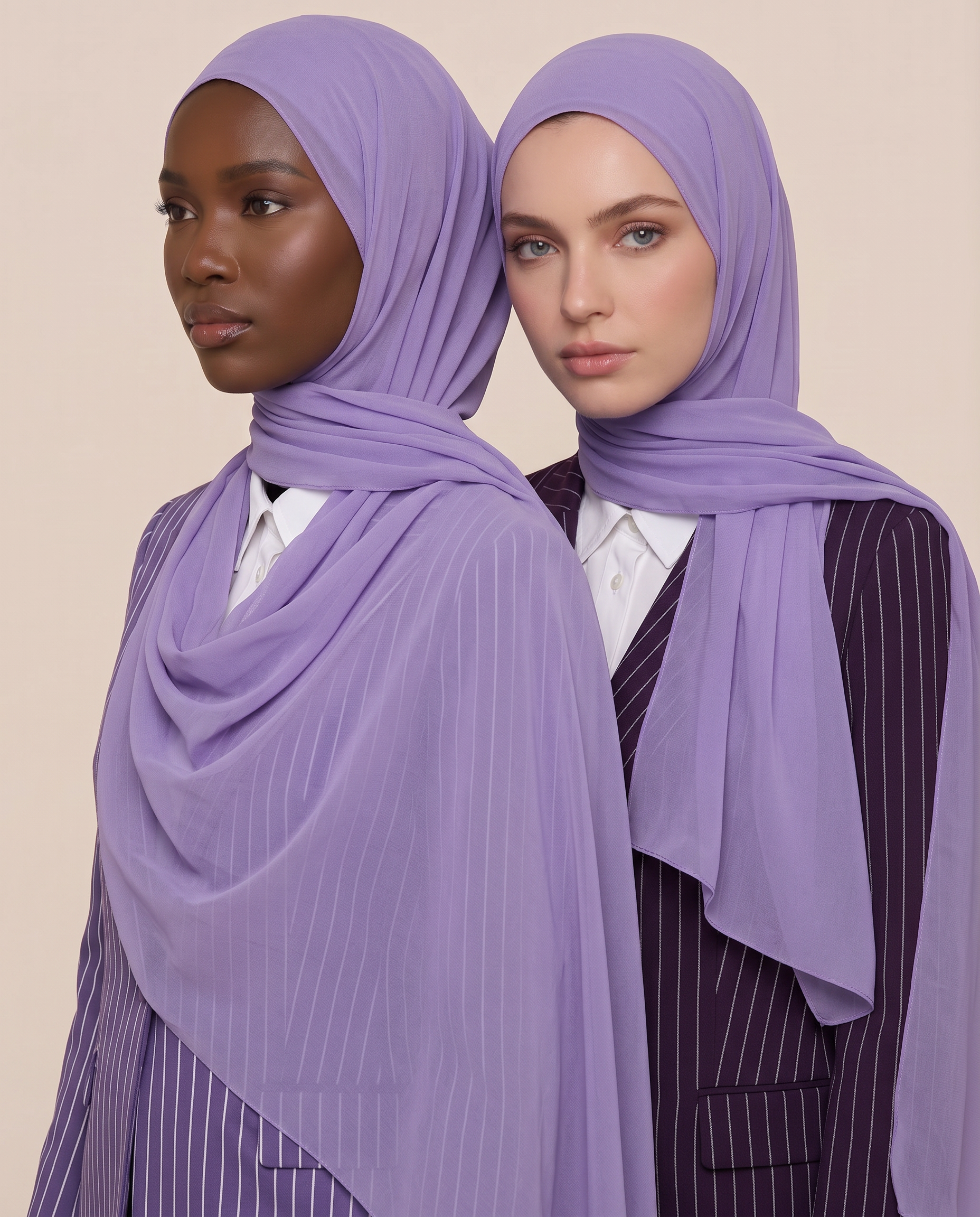 Wisteria Luxe Chiffon Hijab